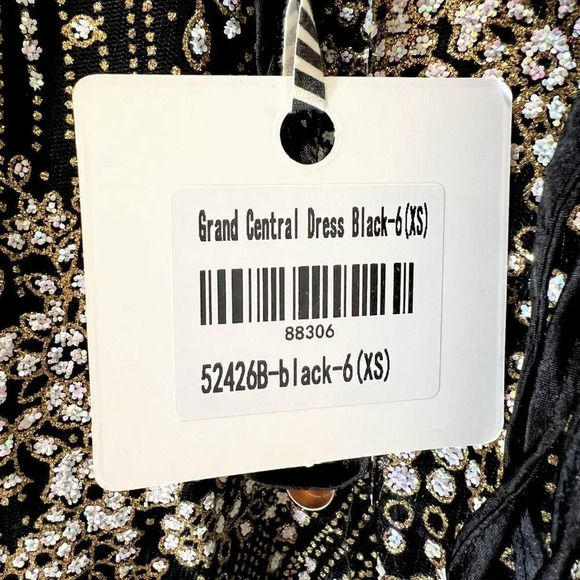 NWT Hello Molly Black Grand Central Mini Dress SOLD OUT! - Picture 10 of 12